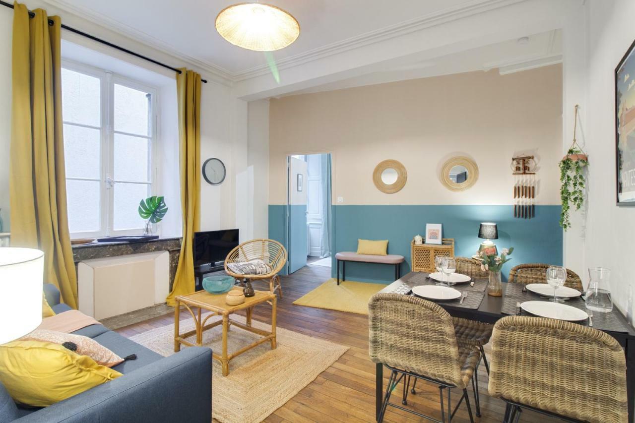 Ferienwohnung Sous Le Cedre - Au Coeur De Nantes Exterior foto
